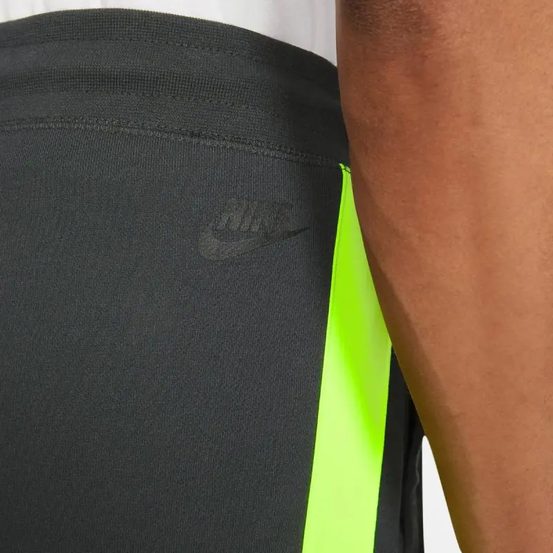 Nike Sportswear Frenc Terry Shorts - Dark Smoke Grey/ Volt/ Volt - Image 3