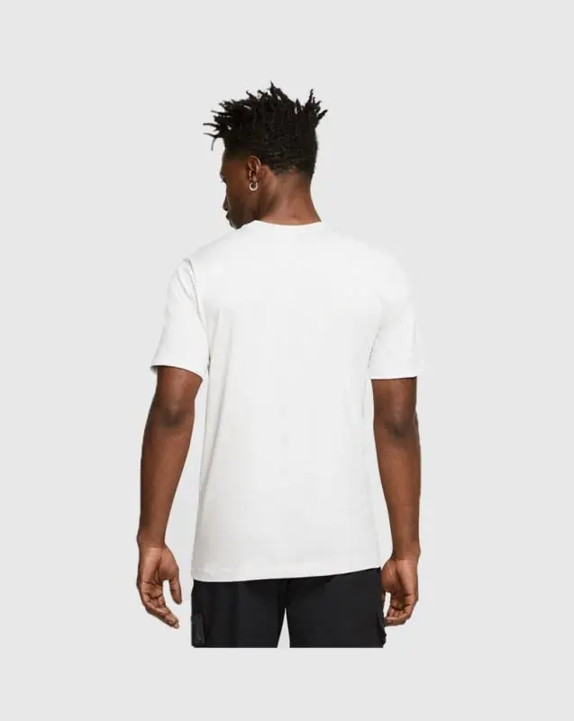 Nike Sportswear Hand Drawn Logo T-Shirt - White - Image 3