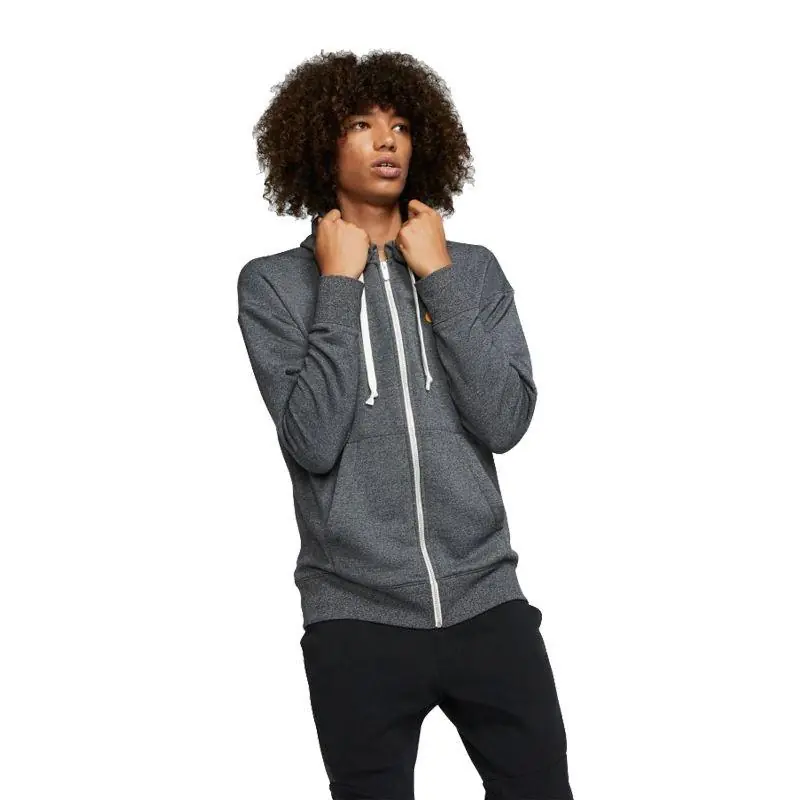 Nike Sportswear Heritage Full-Zip Hoodie/Pulóver - Szürke/Fehér