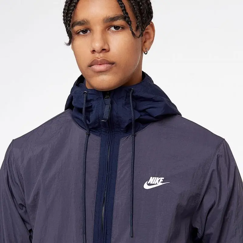 Nike Sportswear Hooded Woven Jacket - Gridiron - Image 4