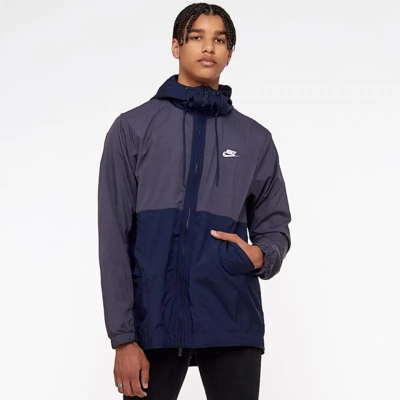 Nike Sportswear Hooded Woven Jacket - Gridiron