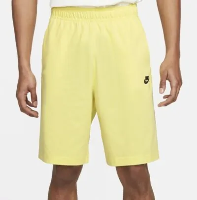 Nike Sportswear Jersy Shorts Yellow/Black
