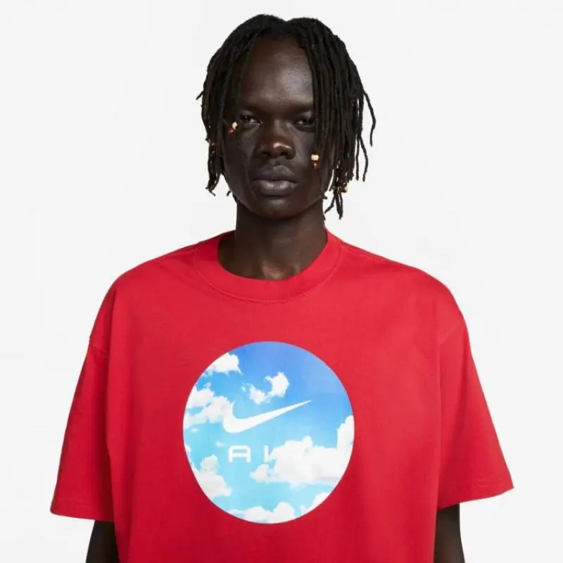 Nike Sportswear M90 Air T-Shirt Gym Red - Image 2