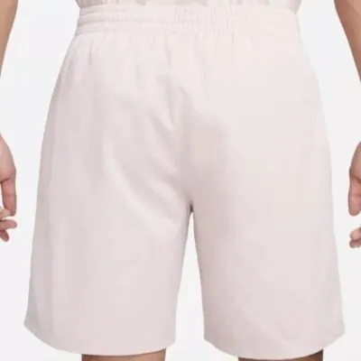 NIKE Sportswear Mens Twill Knee Length Shorts Pink - Image 2