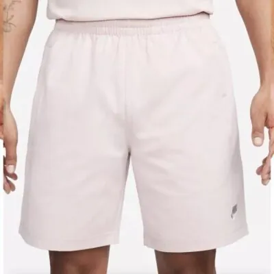 NIKE Sportswear Mens Twill Knee Length Shorts Pink