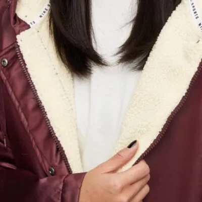 Nike Sportswear Nike Sport Pack Synthetic-Fill Parka - Night Maroon/ Muslin/ White - Image 3