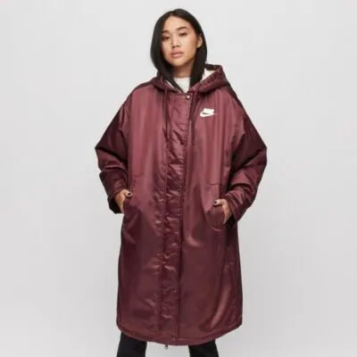 Nike Sportswear Nike Sport Pack Synthetic-Fill Parka - Night Maroon/ Muslin/ White