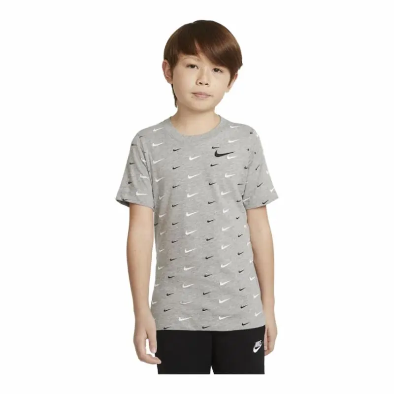 Nike Sportswear (Older Kids') Boys'  Swoosh AOP T-Shirt
