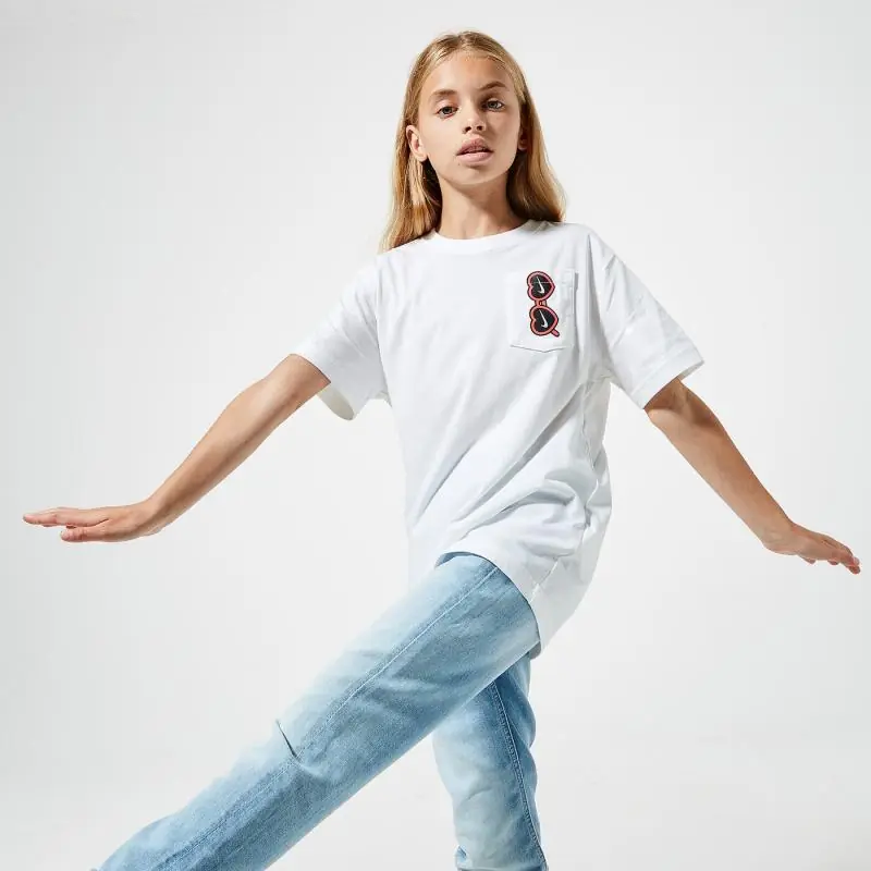 Nike Sportswear 'Older Kids Sunglass T-Shirt - White - Image 2