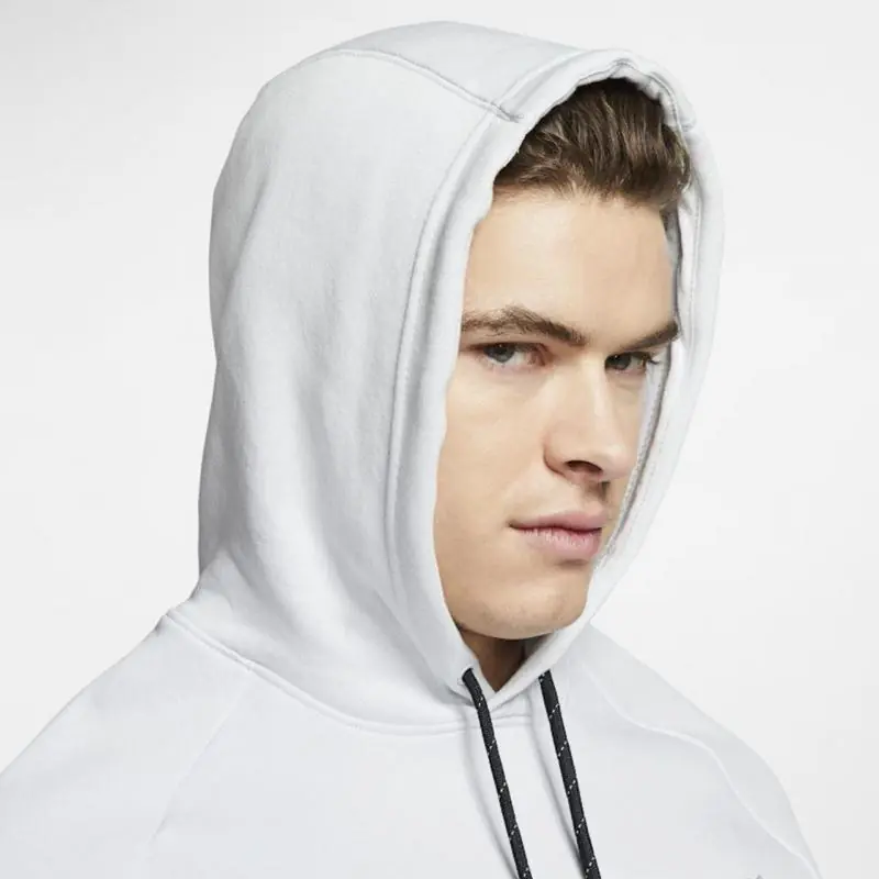 Nike Sportswear Pullover Hoodie/Pulóver - Platina Szürke - Image 3