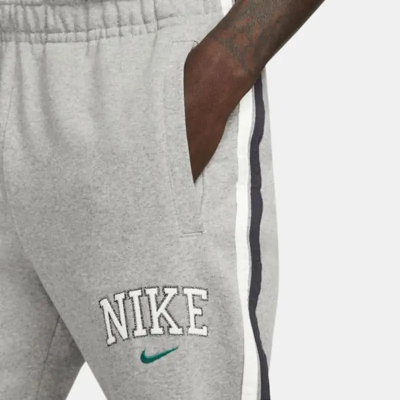 Nike Sportswear Retro Fleece Pants - Grey Heather - Image 2