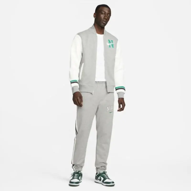 Nike Sportswear Retro Fleece Pants - Grey Heather - Image 5