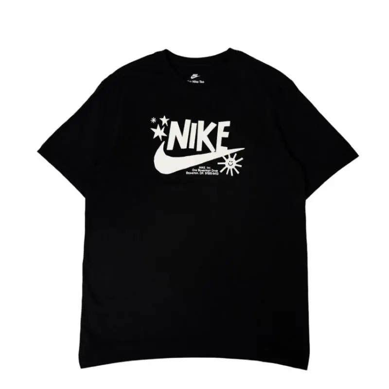 Nike Sportswear Statement T-Shirt Black/White