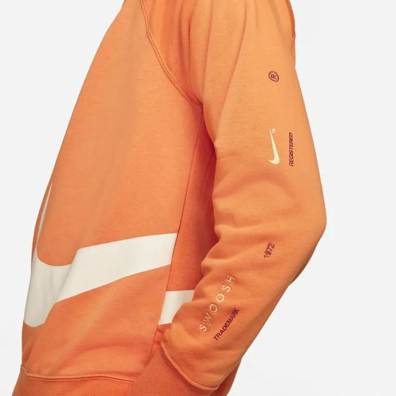 Nike Sportswear Swoosh Crew/Pulóver - Mangó - Image 2