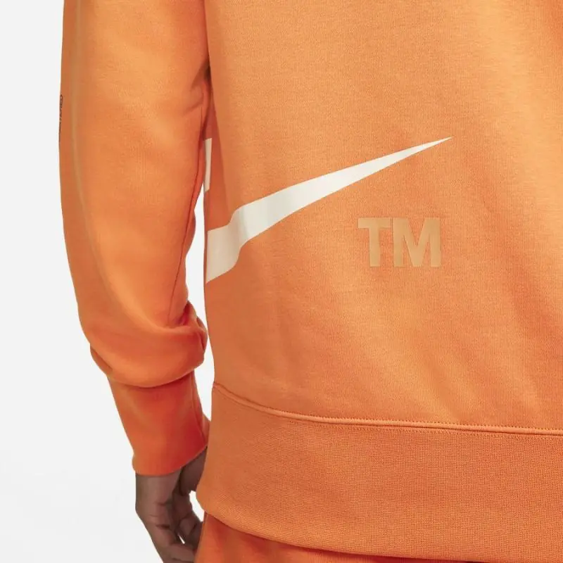 Nike Sportswear Swoosh Crew/Pulóver - Mangó - Image 3