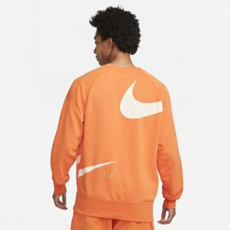Nike Sportswear Swoosh Crew/Pulóver - Mangó - Image 4