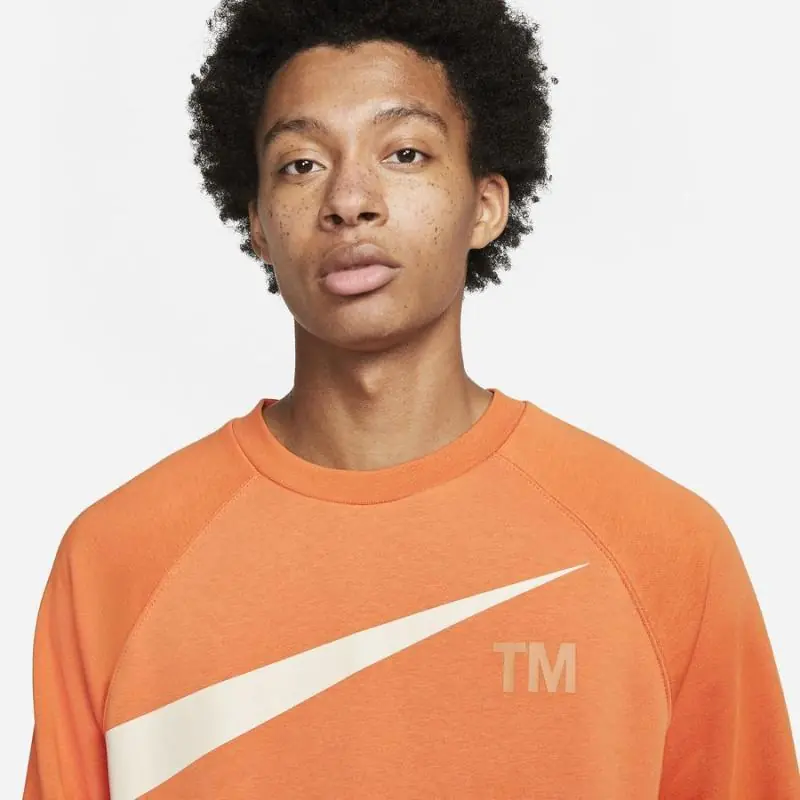Nike Sportswear Swoosh Crew/Pulóver - Mangó