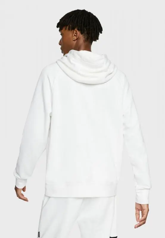 Nike Sportswear Swoosh French Terry Hoodie/Pulóver - Fehér/Fekete - Image 2