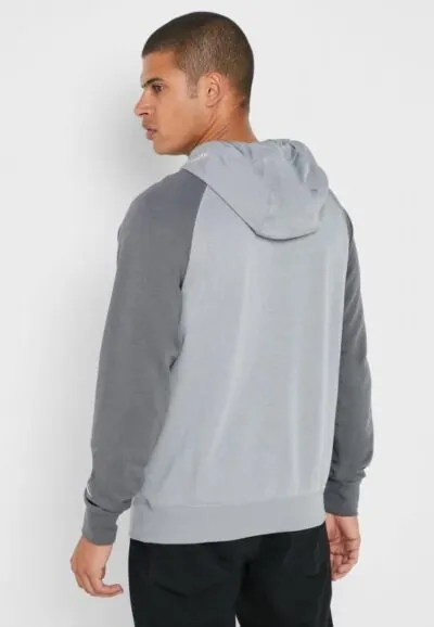 Nike Sportswear Swoosh Hoodie - Particle Grey/ Iron Grey/ White - Image 4