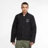 Nike Sportswear Swoosh Men's Quilted Jacket - Black/ White