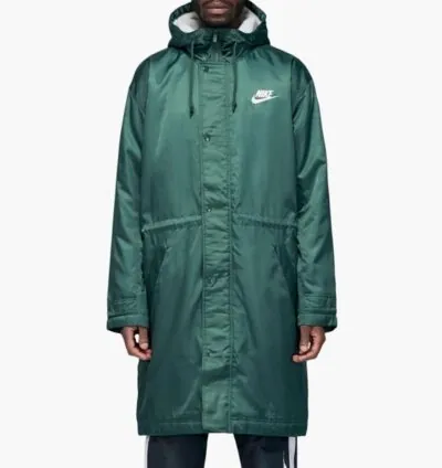 Nike Sportswear Synthetic-Fill Parka - Galactic Jade/ Sail/ Sail