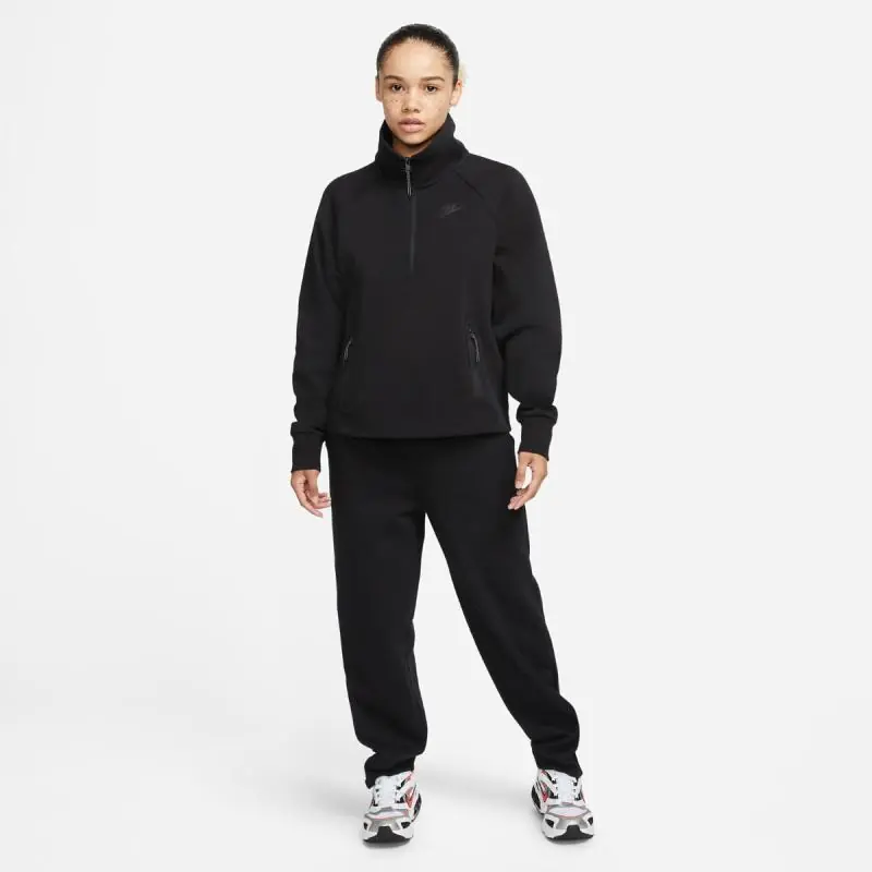 Nike Sportswear Tech Fleece 1/4 Zip Sweatshirt/Pulóver - Fekete - Image 5