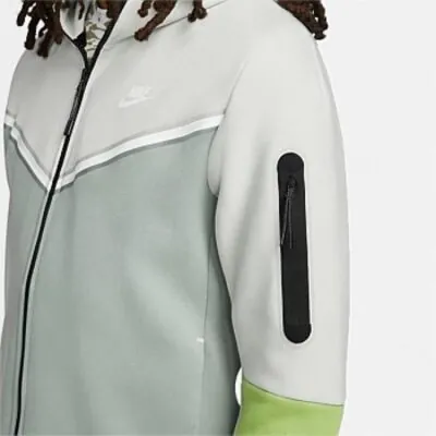 Nike Sportswear Tech Fleece Full-Zip Hoodie - Dusty Sage - Image 2