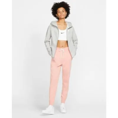 Nike Sportswear Tech Fleece Full-Zip Hoodie - Light Grey Heather/ White - Image 5