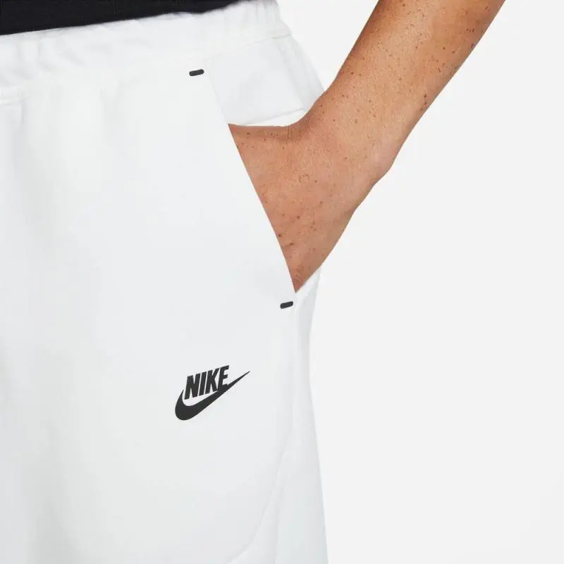 Nike Sportswear Tech Fleece Joggers - White/ Black - Image 3