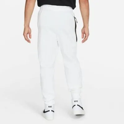 Nike Sportswear Tech Fleece Joggers - White/ Black - Image 4
