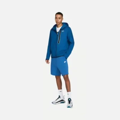 Nike Sportswear Tech Fleece Shorts - Dark Marina Blue/ Light Bone