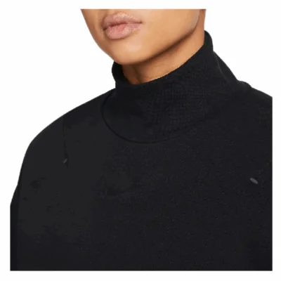 Nike Sportswear Tech Fleece Women's Turtleneck Black/Black - Image 3