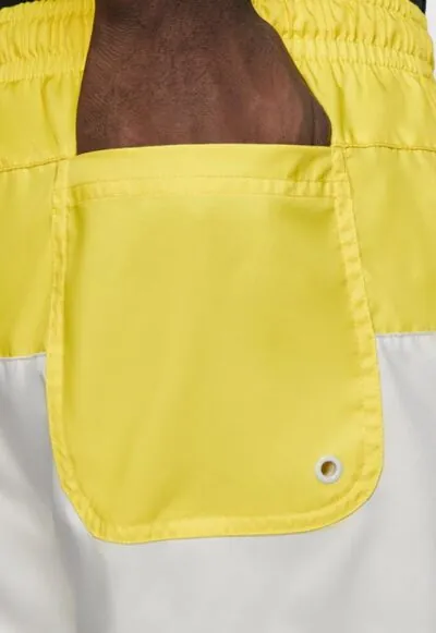 Nike Sportswear Woven City Edition Shorts - Opti Yellow/ Light Bone/ White/ Black - Image 5
