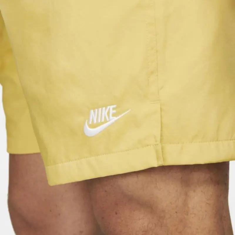 Nike Sportswear Woven Flow Shorts - Saturn Gold - Image 3