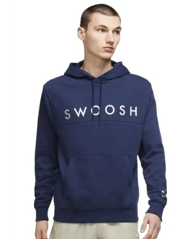 Nike Swoosh Hoodie - Navy