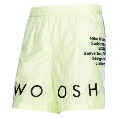 Nike Swoosh Standard Fit Knee Short - Volt