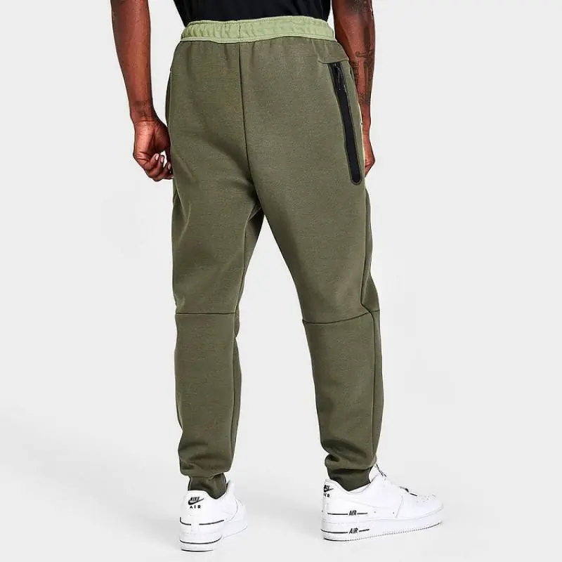 Nike Tech Fleece Joggers Olive - Image 2