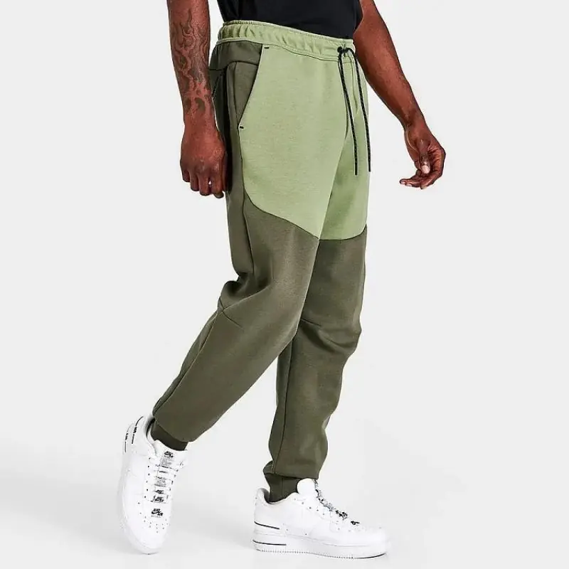 Nike Tech Fleece Joggers Olive - Image 3