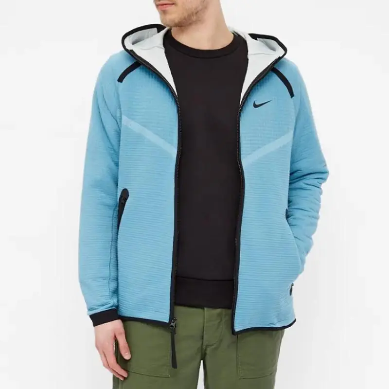 Nike Tech Pack Windrunner Zip Hoodie/Cipzáros Pulóver - Baba Kék/Fekete - Image 2