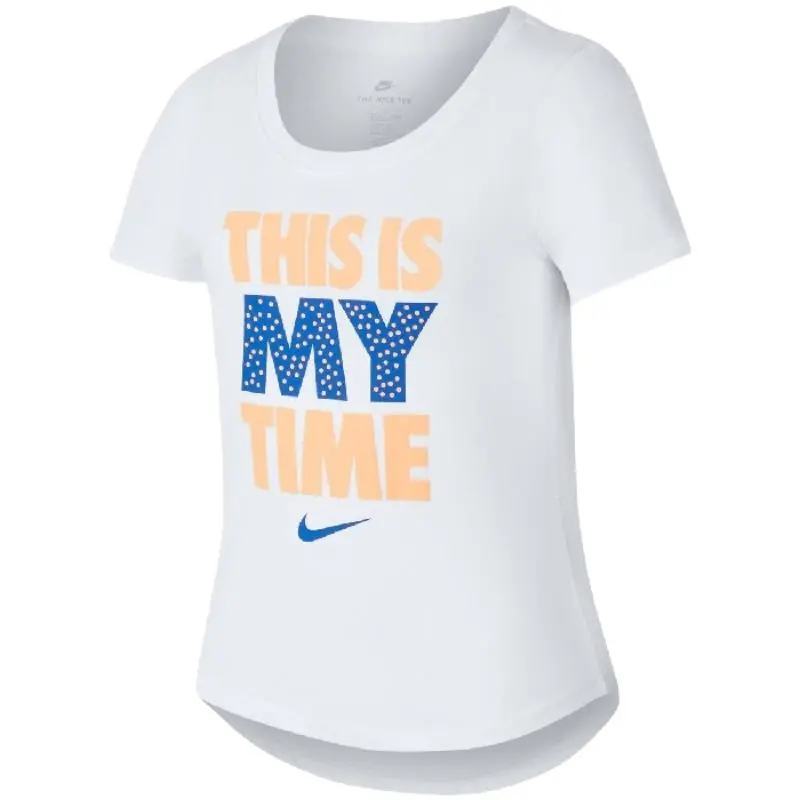 Nike 'This my time' T-shirt White