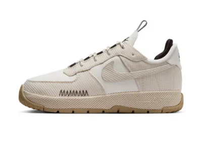 Nike (W) Air Force 1 Wild Phantom velvet' - Image 3