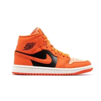 Air Jordan 1 Mid (W) Se 'Rush Orange Crimson Bliss'