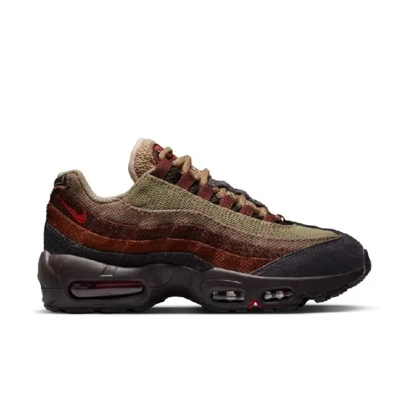 Nike W Air Max 95 Brown Basalt/University Red