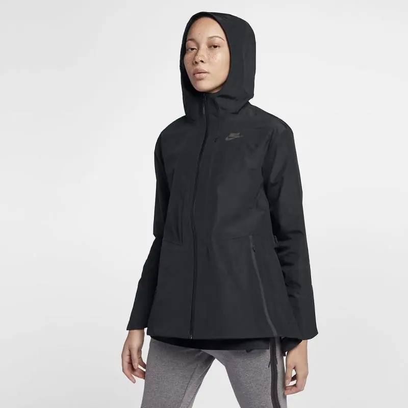 Nike W Sportswear Tech Pack Hooded Jacket - Black