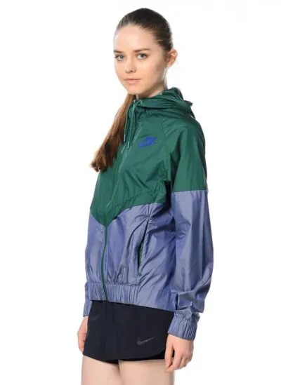 Nike Windrunner - Gorge Green/ Deep Royal Blue - Image 2