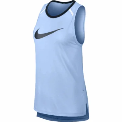 Nike Womens Breathe Elite Sleeveless Tank top Royal Tint/Black