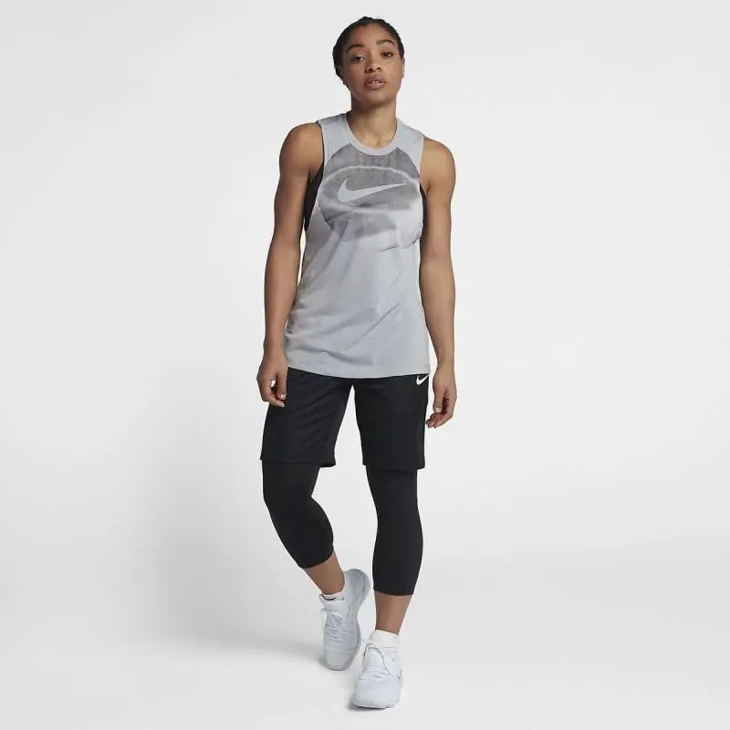 Nike W Dri-Fit Elite Basketball Tank Top/Kosaras Atléta - 'Wolf Grey/Szürke'