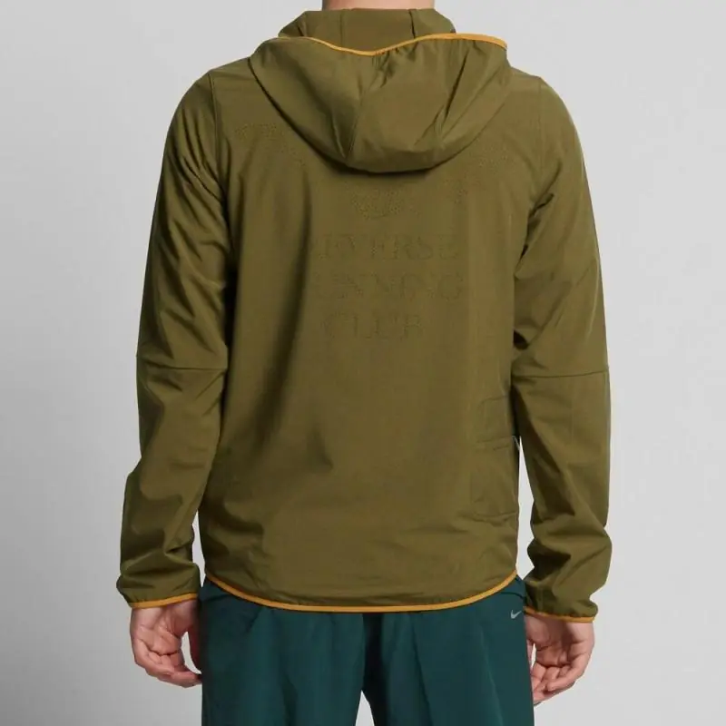 Nike x Undercover Gyakusou Unlined Stretch Jacket - Dark Moss Heather/ Bronze - Image 3