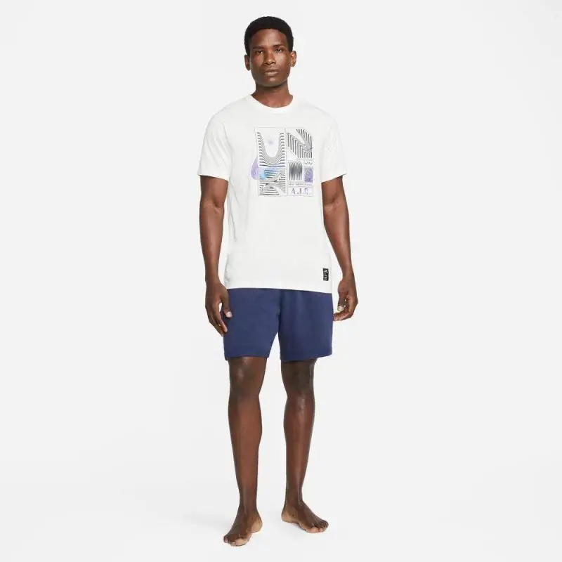 Nike Yoga Dri-Fit A.I.R. T-Shirt - Phantom - Image 5