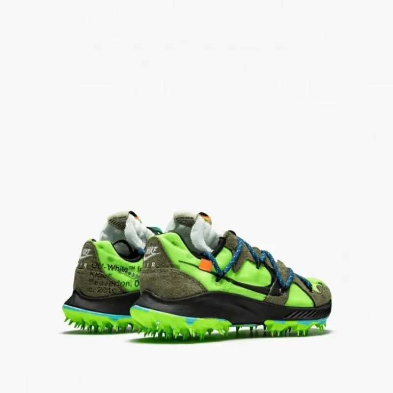 Off-White x Nike Air Zoom Terra Kiger 5 (W) 'Athlete in Progress - Electric Green' - Image 3